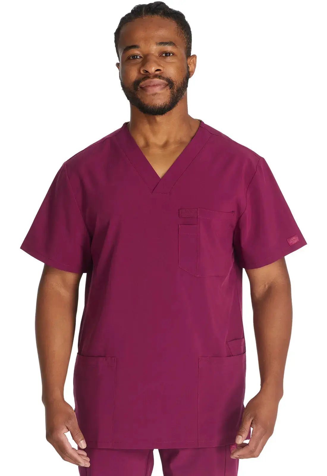 Dickies EDS Essentials Men's V-Neck Scrub Top DK645 Simply Scrubs Australia